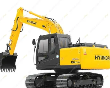 фото Аренда гусеничного экскаватора Hyundai R 160LC-7, Москва
