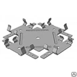 Фото №0 Соединитель профилей 1-уровневый П60х27 краб 0,9мм