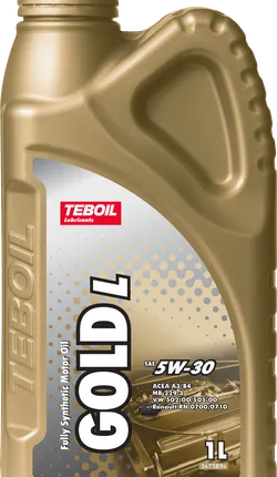 Фото №0 Масло моторное синт. TEBOIL Gold L 5W-30 (e1L)