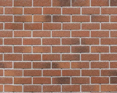 фото Фасадная плитка ТехноНИКОЛЬ Hauberk (цвет красный кирпич)