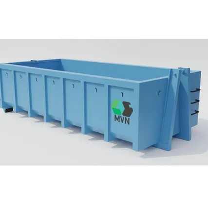 Фото №0 Вывоз строительного мусора контейнером 16м3 (куб)