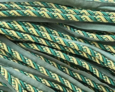 фото Кант декоративный 17.0 зелено-золотой