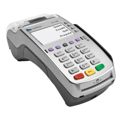 Фото №1 POS-терминал Verifone Vx520 Ethernet GPRS CTLS стационарный