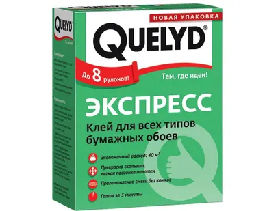 фото Клей Quelyd ЭКСПРЕСС обойный Quelyd