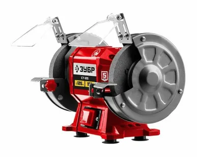 фото ЗУБР СТ-125 заточной станок, d125 мм, 150 Вт