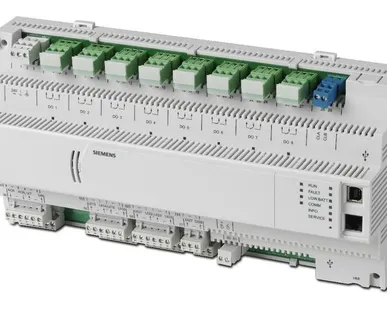 фото Siemens Станция автоматизации с 36 точками данных, с коммуникацией BACnet через LonTalk