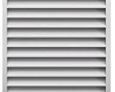 фото Решетка наружная оцинкованная РН накладная