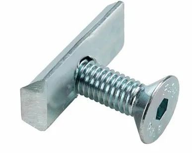 фото Пазовый сухарь с крепежным болтом М6 для системы WAPS (W?rth aluminium profile systems), Wurth