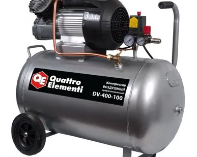 фото Компрессор поршневой масляный DV 400-100 QUATTRO ELEMENTI