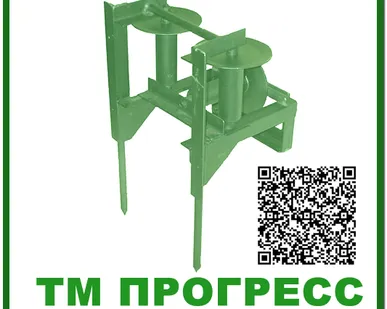 фото Кабельный ролик линейный БР-3 поворотный (тм прогресс)