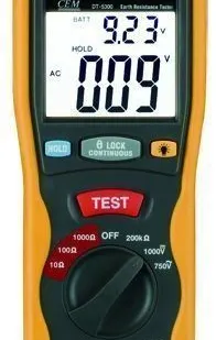 фото Измеритель сопротивления заземления DT-5300
в