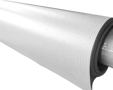 фото Тентовая ткань ПВХ Китай 650 г/м2 белый