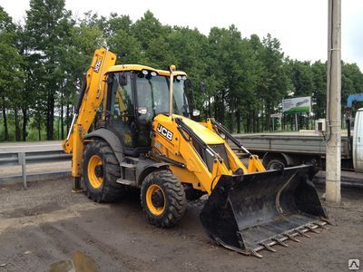 Фото №0 Аренда экскаватора погрузчика JCB