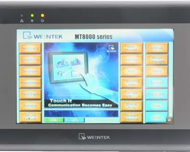 фото Сенсорная панель 7”, TFT 65536-цветов MT8070iH Weintek