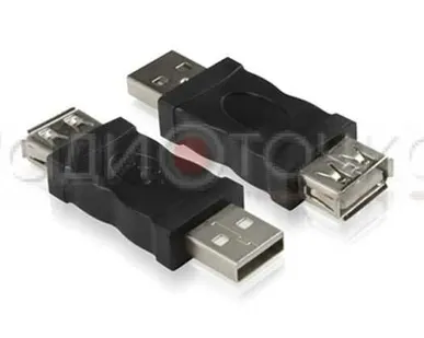фото Переходник штекер USB - гнездо USB 2.0 AМ/AF