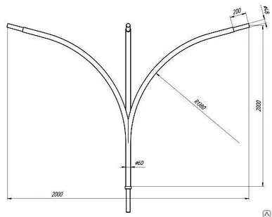 фото Кронштейны 1.К3-2,0-2,0-/120-Ф4