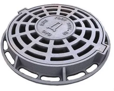 фото Люк канализационный чугунный тип Л с замками