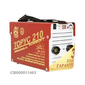 Фото №0 ТОРУС Сварочный инвертор ТОРУС-210 Комфорт