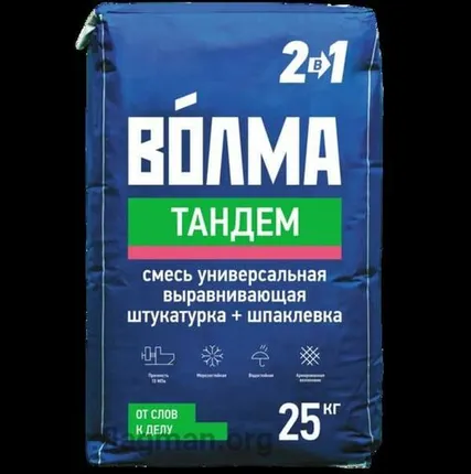 Фото №0 Штукатурка Волма Тандем 25кг цемент