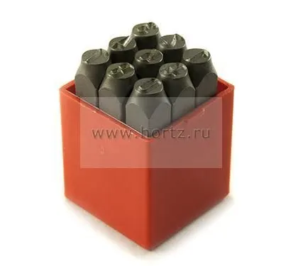 Фото №0 Клейма цифровые N 8 пов. тверд. SIT