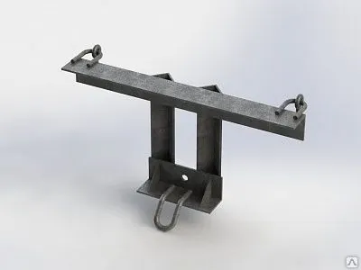 Фото №0 Траверса с хомутом оцинкованные ТХОГК-10