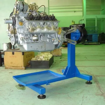 Фото №2 Стенд для разборки-сборки двигателей автомобиля Р500Е (800кг)