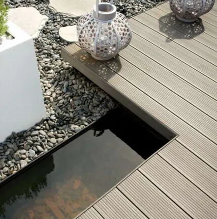 Фото №0 Террасная палубная доска из ДПК