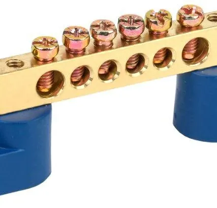 Фото №0 Шина нулевая ШНИ-6х9-6 У2-С на 2-х угл. изол. ИЭК YNN10-69-6C2-K07