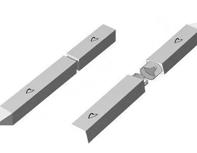 фото Свая составная С 140-40-Всв 5 14000х400х400 мм