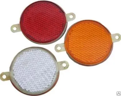 фото Катафот круглый металл