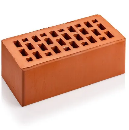 Фото №0 Кирпич лицевой керамический Красный пустотелый полуторный пустотность 38%