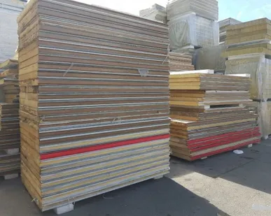 фото Сандвич панели ппу 80 мм В наличии