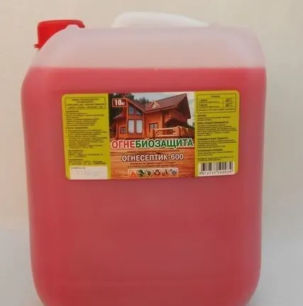 Фото №0 Огнезащитный состав "ОГНЕСЕПТИК - 600". Класс Стандарт.