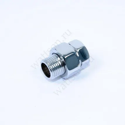 Фото №0 Разборное соединение угловое SMART Американка прямая хром ВН 1" x 1"