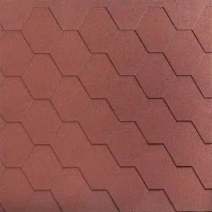 фото Черепица гибкая KATEPAL Однослойная Classic-KL Красный (3 м2 / упак)