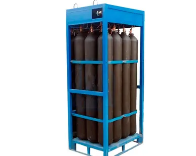 фото Моноблок газовый на 12 баллонов МБ-12-50-150 для газовой смеси