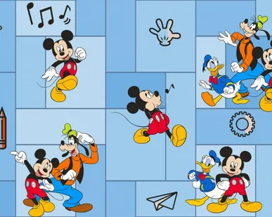 фото Обои виниловые на флизелиновой основе Disney 10*1,06м E-D-001В Erismann