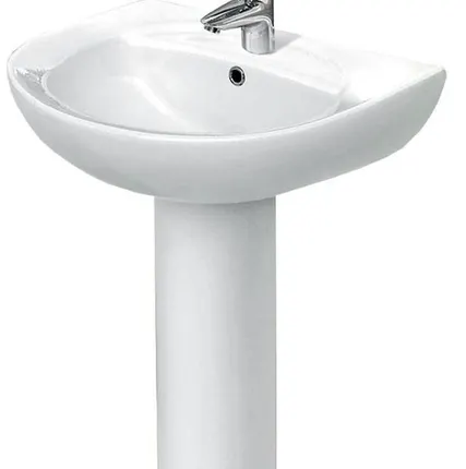 Фото №0 ЦЕРСАНИТ Раковина Грета 55 1 отв., белый, 1 сорт (S-UM-GRE55/1-w)