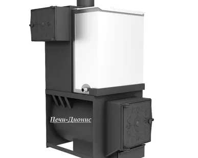 фото Печь для бани ЕМЕЛЬЯНЫЧ под обкладку 8+8, кам. лев, вынос 200 мм, дверца доп. (Дионис) 12 - 24 м3