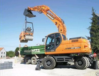 фото Экскаватор колесный DOOSAN DX190W