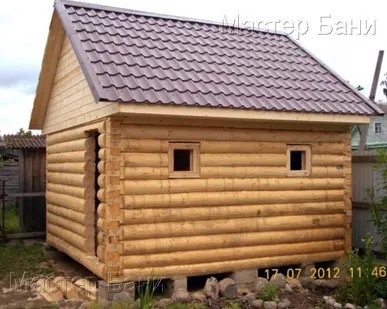 фото Сруб бани 5х3