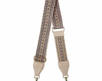 фото Текстильный ремень для сумки с карабинами 125 TJ COLLECTION LF 5050033 BGM
