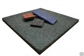Фото №0 Покрытие противоскользящее из резиновой крошки