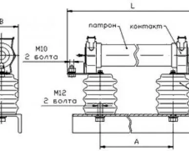 фото Предохранитель ПКЖ 106-3-3,2-31,5 УХЛ2