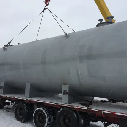 Фото №4 Резервуар стальной горизонтальный (РГСН, РГСП) 125м3