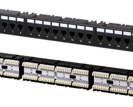 Фото №0 Патчпанель 19, 24xRJ12 Hyperline PP-19-24-6P4C-C2