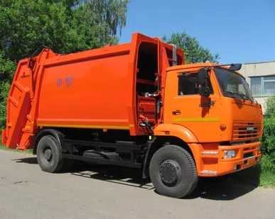 фото КО-427-72 на шасси КАМАЗ 53605 Мусоровоз (беcкаркасный кузов, с порталом)