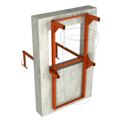 Фото №0 Кронштейн для крепления в оконный проём