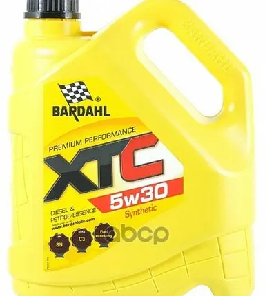 Фото №0 Bardahl 5W30 Xtc Sn 4L (Синт. Моторное Масло)