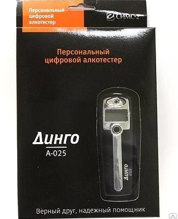 Фото №0 Алкотестер Динго А-025